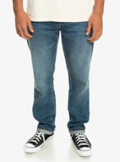 Quiksilver Mens Modern Wave Aged Jeans -Sunny Fit Wear eqydp03454 quiksilverw bjqw frt1