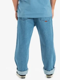 Quiksilver Mens Baggy Nineties Wash Jeans -Sunny Fit Wear eqydp03462 quiksilverw bhl0 bck1