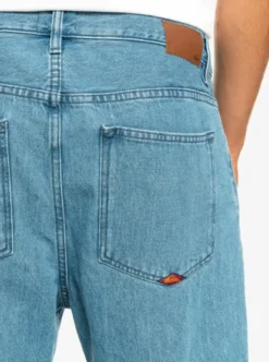 Quiksilver Mens Baggy Nineties Wash Jeans -Sunny Fit Wear eqydp03462 quiksilverw bhl0 bck2