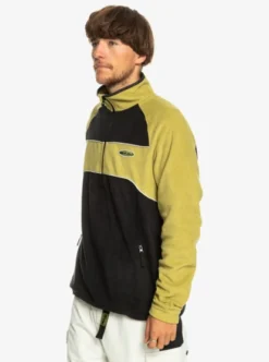 Quiksilver Mens Powder Chaser Technical Fleece -Sunny Fit Wear eqyft04782 quiksilverw kvj0 frt2
