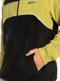 Quiksilver Mens Powder Chaser Technical Fleece -Sunny Fit Wear eqyft04782 quiksilverw kvj0 frt4