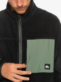 Quiksilver Mens Peak Point Technical Fleece -Sunny Fit Wear eqyft04783 quiksilverw kvj0 frt3