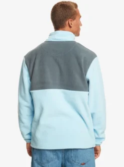 Quiksilver Mens Taped Off Half-Zip Fleece -Sunny Fit Wear eqyft04808 quiksilverw bft0 bck1