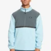 Quiksilver Mens Taped Off Half-Zip Fleece