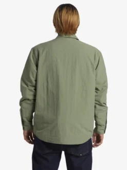 Quiksilver Mens Cold Snap Insulated Shacket -Sunny Fit Wear eqyjk04019 quiksilverw glw0 bck1