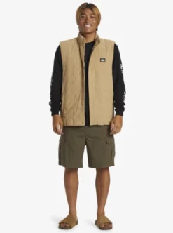 Quiksilver Mens Forest Jungle Insulated Vest -Sunny Fit Wear eqyjk04022 quiksilverw cjz0 frt9