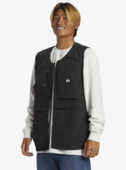 Quiksilver Mens All On Me Utility Utility Vest -Sunny Fit Wear eqyjk04024 quiksilverw kta0 frt2