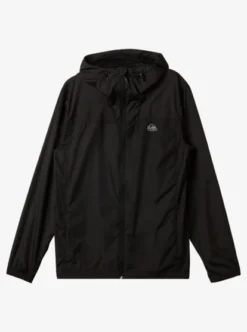 Quiksilver Mens Overcast Hooded Windbreaker Jacket