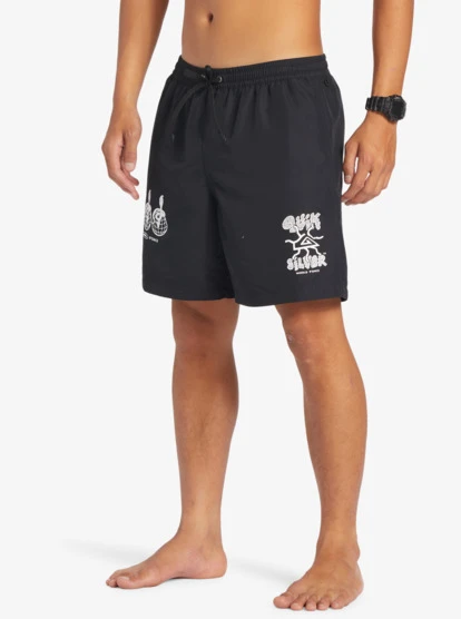 Quiksilver Mens Re-Mix 17" Swim Shorts 4 Quiksilver Mens Re-Mix 17" Swim Shorts - Image 4