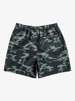 Quiksilver Mens Mikey Volley 18" Swim Shorts -Sunny Fit Wear eqyjv04048 quiksilverf kvj8 bck1