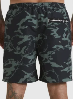 Quiksilver Mens Mikey Volley 18" Swim Shorts -Sunny Fit Wear eqyjv04048 quiksilverw kvj8 bck6