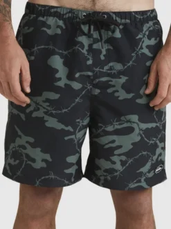 Quiksilver Mens Mikey Volley 18" Swim Shorts -Sunny Fit Wear eqyjv04048 quiksilverw kvj8 frt6