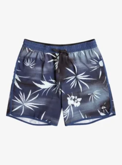 Quiksilver Mens Surfsilk Scallop Volley 17" Swim Shorts