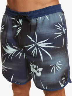 Quiksilver Mens Surfsilk Scallop Volley 17" Swim Shorts -Sunny Fit Wear eqyjv04051 quiksilverw bym8 frt2