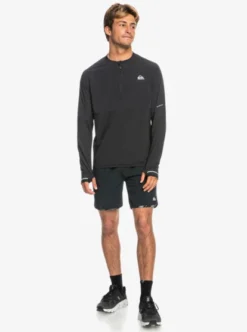 Quiksilver Mens Keep The Pace Long Sleeve T-Shirt -Sunny Fit Wear eqykt04293 quiksilverw kvj0 frt9