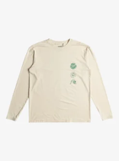 Quiksilver Mens Coastal Run Long Sleeve T-Shirt