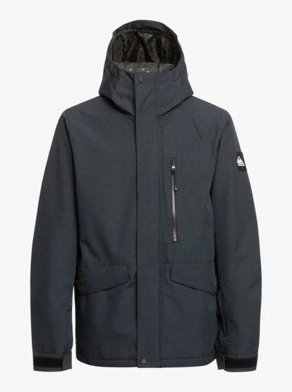 Quiksilver Mens Mission Solid Snow Jacket 18 Quiksilver Mens Mission Solid Snow Jacket - Image 18