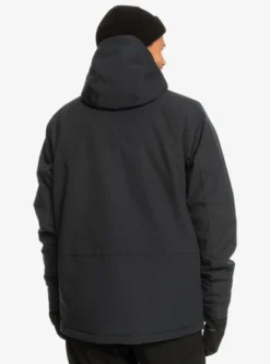 Quiksilver Mens Mission Solid Snow Jacket 30 Quiksilver Mens Mission Solid Snow Jacket -Sunny Fit Wear eqytj03266 quiksilverw kvj0 bck1