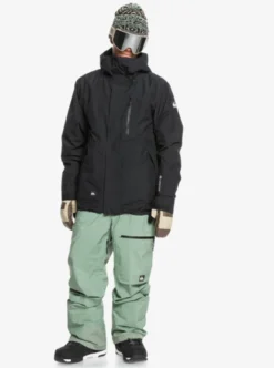 Quiksilver Mens Mission GORE-TEX® Snow Jacket -Sunny Fit Wear eqytj03322 quiksilverw kvj0 frt13