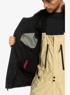 Quiksilver Mens Forever Stretch GORE-TEX® Technical Snow Jacket -Sunny Fit Wear eqytj03368 quiksilverw tgw0 frt6