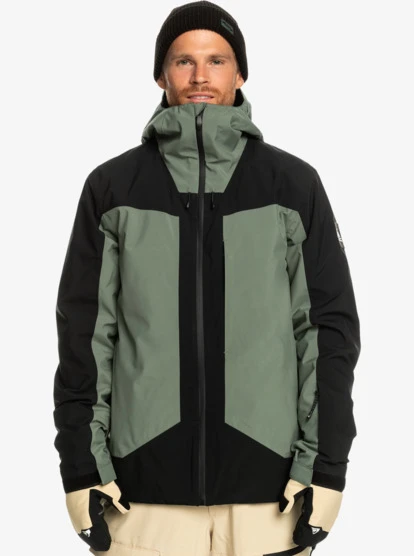 Quiksilver Mens Muldrow Technical Snow Jacket 2 Quiksilver Mens Muldrow Technical Snow Jacket - Image 2