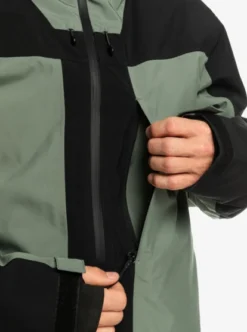 Quiksilver Mens Muldrow Technical Snow Jacket 14 Quiksilver Mens Muldrow Technical Snow Jacket -Sunny Fit Wear eqytj03401 quiksilverw kvj0 frt3