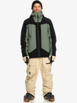 Quiksilver Mens Muldrow Technical Snow Jacket 19 Quiksilver Mens Muldrow Technical Snow Jacket -Sunny Fit Wear eqytj03401 quiksilverw kvj0 frt9
