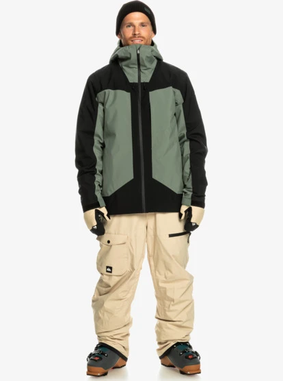 Quiksilver Mens Muldrow Technical Snow Jacket 8 Quiksilver Mens Muldrow Technical Snow Jacket - Image 8