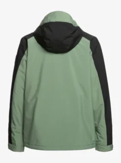 Quiksilver Mens Mission Technical Snow Jacket -Sunny Fit Wear eqytj03404 quiksilverv gnb0 bck1