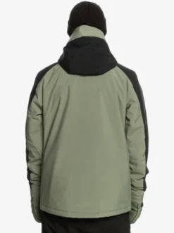 Quiksilver Mens Mission Technical Snow Jacket -Sunny Fit Wear eqytj03404 quiksilverw gnb0 bck1