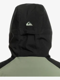 Quiksilver Mens Mission Technical Snow Jacket -Sunny Fit Wear eqytj03404 quiksilverw gnb0 bck2