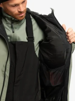 Quiksilver Mens Mission Technical Snow Jacket -Sunny Fit Wear eqytj03404 quiksilverw gnb0 frt7