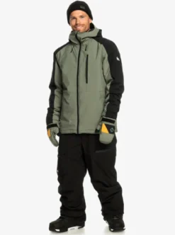 Quiksilver Mens Mission Technical Snow Jacket -Sunny Fit Wear eqytj03404 quiksilverw gnb0 frt9