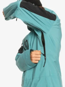 Quiksilver Mens Highline Pro Travis Rice 3L GORE-TEX® Technical Snow Jacket -Sunny Fit Wear eqytj03409 quiksilverw blz0 frt6