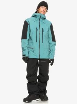 Quiksilver Mens Highline Pro Travis Rice 3L GORE-TEX® Technical Snow Jacket -Sunny Fit Wear eqytj03409 quiksilverw blz0 frt9
