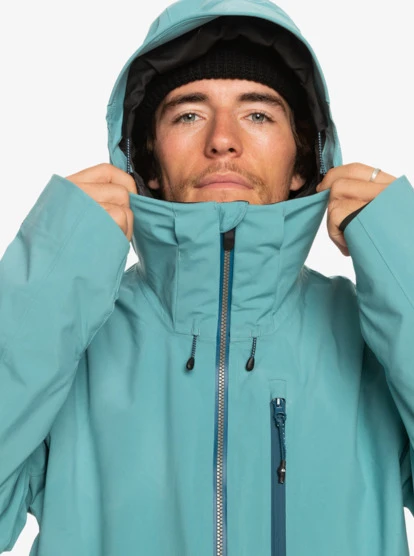 Quiksilver Mens Sammy Carlson Stretch Quest Technical Snow Jacket 4 Quiksilver Mens Sammy Carlson Stretch Quest Technical Snow Jacket - Image 4