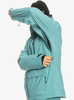 Quiksilver Mens Sammy Carlson Stretch Quest Technical Snow Jacket 16 Quiksilver Mens Sammy Carlson Stretch Quest Technical Snow Jacket -Sunny Fit Wear eqytj03413 quiksilverw blz0 frt6