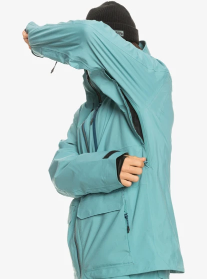 Quiksilver Mens Sammy Carlson Stretch Quest Technical Snow Jacket 6 Quiksilver Mens Sammy Carlson Stretch Quest Technical Snow Jacket - Image 6