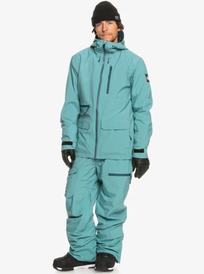 Quiksilver Mens Sammy Carlson Stretch Quest Technical Snow Jacket 7 Quiksilver Mens Sammy Carlson Stretch Quest Technical Snow Jacket - Image 7