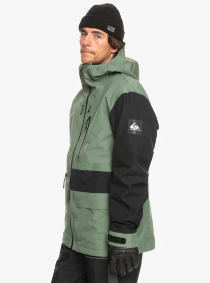 Quiksilver Mens Highline Pro Sammy Carlson 3L GORE-TEX® Technical Snow Jacket 2 Quiksilver Mens Highline Pro Sammy Carlson 3L GORE-TEX® Technical Snow Jacket - Image 2