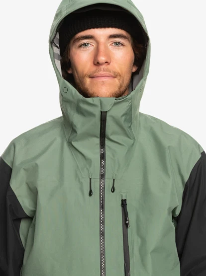 Quiksilver Mens Highline Pro Sammy Carlson 3L GORE-TEX® Technical Snow Jacket 3 Quiksilver Mens Highline Pro Sammy Carlson 3L GORE-TEX® Technical Snow Jacket - Image 3