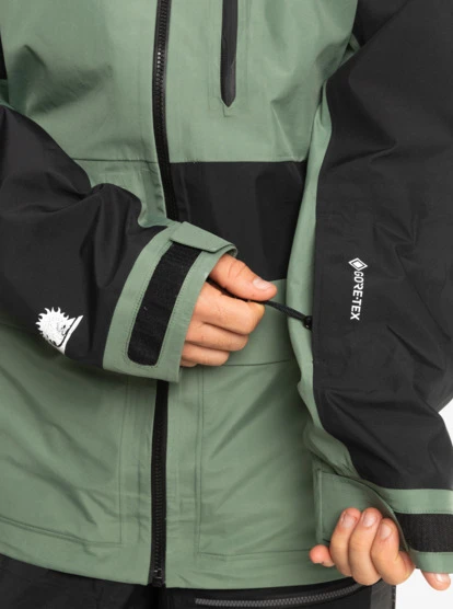 Quiksilver Mens Highline Pro Sammy Carlson 3L GORE-TEX® Technical Snow Jacket 7 Quiksilver Mens Highline Pro Sammy Carlson 3L GORE-TEX® Technical Snow Jacket - Image 7