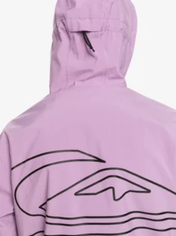 Quiksilver Mens High In The Hood Technical Snow Jacket 25 Quiksilver Mens High In The Hood Technical Snow Jacket -Sunny Fit Wear eqytj03436 quiksilverw pjc0 bck2