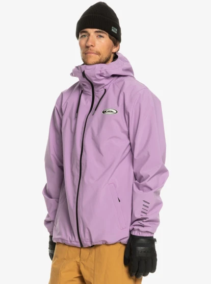 Quiksilver Mens High In The Hood Technical Snow Jacket 2 Quiksilver Mens High In The Hood Technical Snow Jacket - Image 2