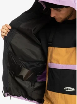 Quiksilver Mens High In The Hood Technical Snow Jacket 16 Quiksilver Mens High In The Hood Technical Snow Jacket -Sunny Fit Wear eqytj03436 quiksilverw pjc0 frt3