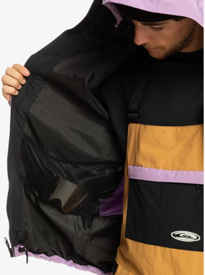 Quiksilver Mens High In The Hood Technical Snow Jacket 3 Quiksilver Mens High In The Hood Technical Snow Jacket - Image 3