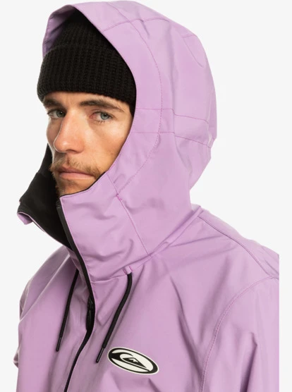 Quiksilver Mens High In The Hood Technical Snow Jacket 5 Quiksilver Mens High In The Hood Technical Snow Jacket - Image 5