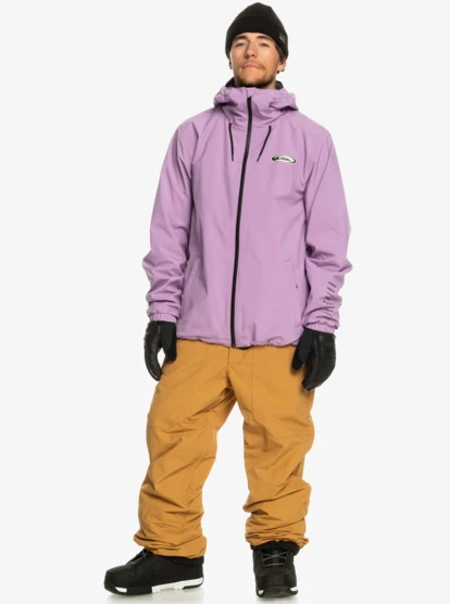 Quiksilver Mens High In The Hood Technical Snow Jacket 9 Quiksilver Mens High In The Hood Technical Snow Jacket - Image 9