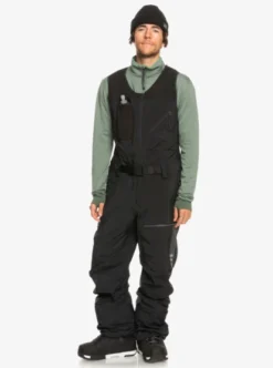 Quiksilver Mens Highline Pro 3L GORE-TEX® Technical Snow Bib -Sunny Fit Wear eqytp03193 quiksilverw kvj0 frt1