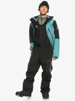 Quiksilver Mens Highline Pro 3L GORE-TEX® Technical Snow Bib -Sunny Fit Wear eqytp03193 quiksilverw kvj0 frt9